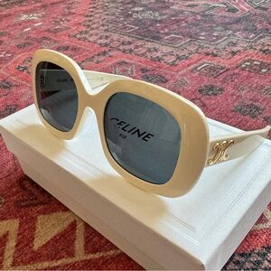 Celine Triomphe Square Acetate Sunglasses CL40262U